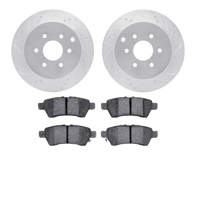 Dynamite Friction Disc Brake Kit for 2005-2012 Nissan Pathfinder 7502-67111