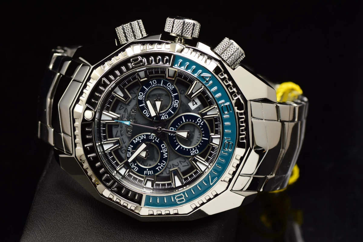 Invicta Akula Chronograph Wristwatches for sale | eBay