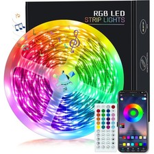 5M-30M 5050 SMD Music Sync RGB LED Strip Fairy Lights with APP Remote Control