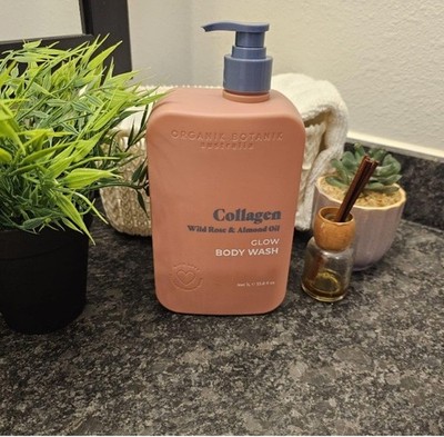 organik botanik Collagen Wild Rose & Almond Oil