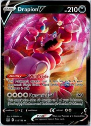 Drapion V 118/196 Lost Origin Ultra Rare Holo