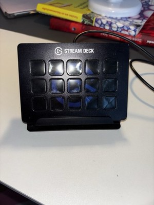 Stream Deck 15 anpassbare LCD-Tasten Schwarz