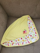 Vintage Gymboree Yellow Berry Sweet Strawberry Baby Blanket Read Discription