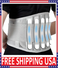 Adjustable Lower Back Brace Lumbar Support Waist Belt For Men Women Pain Relief
