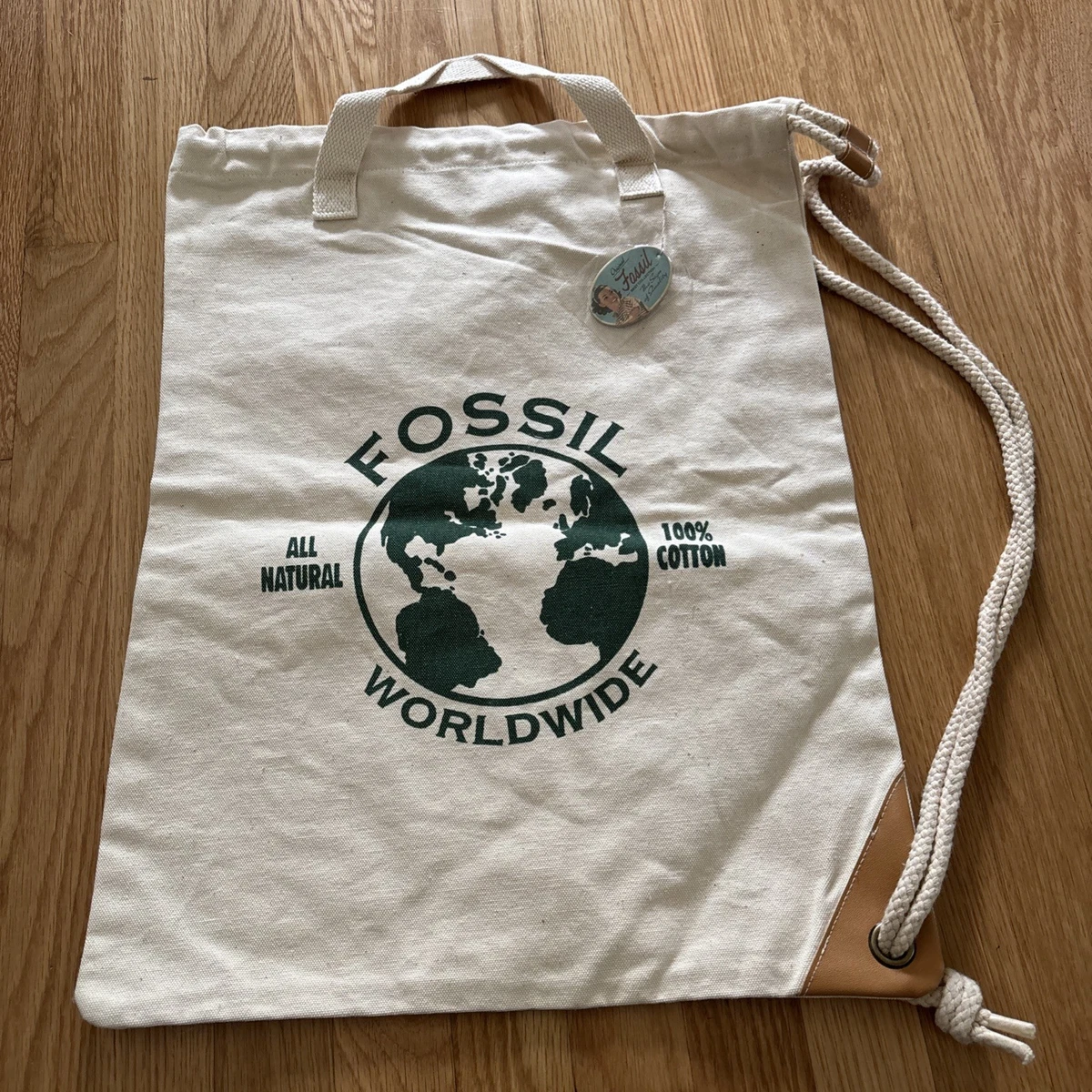Fossil Canvas Exterior Bags & Bucket & Drawstring Bag Handbags for 