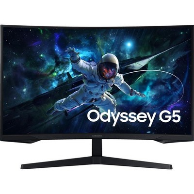 Samsung Odyssey G55C S27CG554EU 27 Zoll WQHD Curved-Gaming Monitor Schwarz LED
