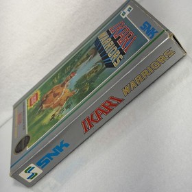 Ikari Warriors 1⭐️NICE Complete CIB 3 Screw Hangtab ⭐️Nintendo NES Original Box