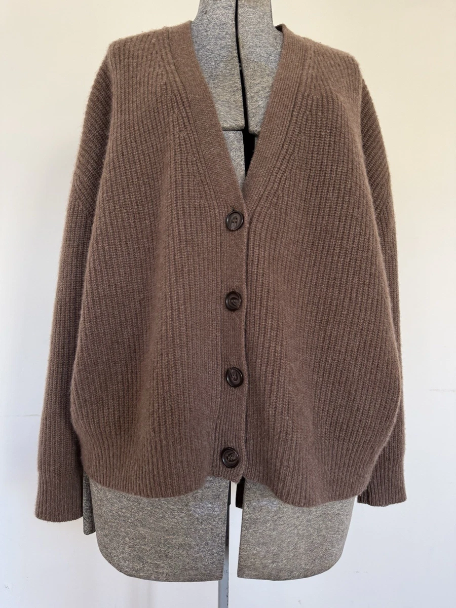Cashmere Cardigan Sweaters Brown for Women for sale | eBay