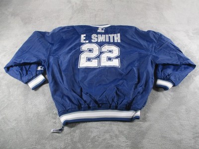 Vintage Dallas Cowboys Jacket Mens Large NFL Football Starter E Smith 22 90s