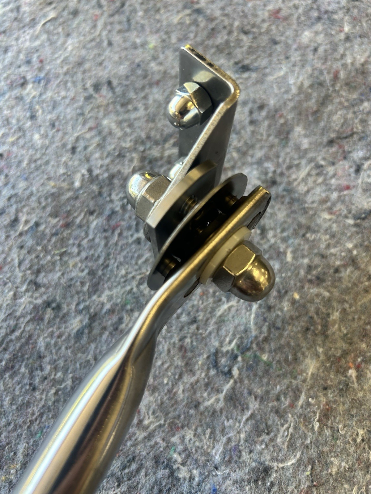 1967-1972 Ford F100 F250 F350 West Coast Swing Lock Mirrors Stainless