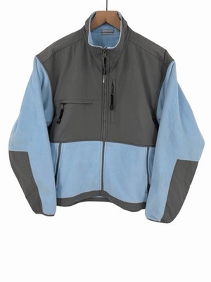 Fidelity Investments Outer Boundary Jacket Size XL Blue Full Zip Fleece Banker