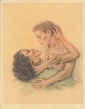 Edouard Chimot Modern Reprint - Roses des sables #12 * Ready to frame