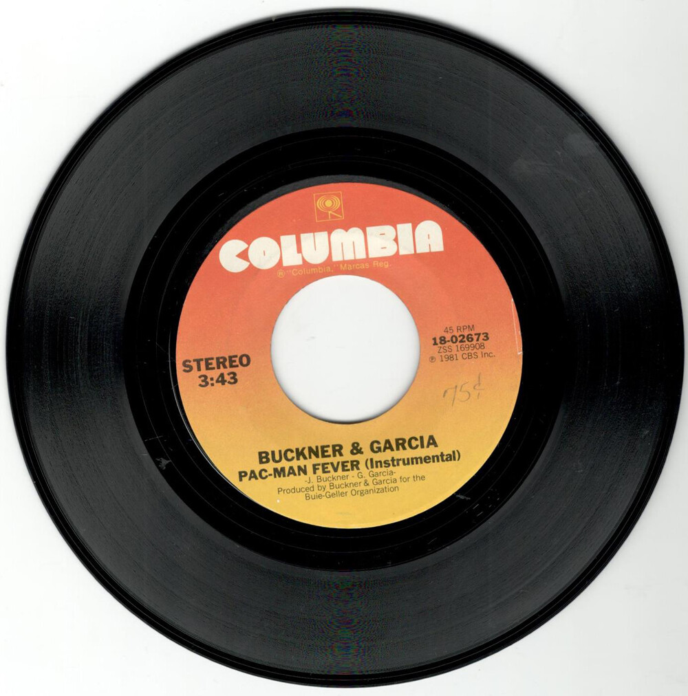PAC-MAN FEVER – BUCKNER & GARCIA - 7 INCH 45 RPM SINGLE ON