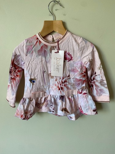 Neu Ted Baker Baby Top 9-12 Monate