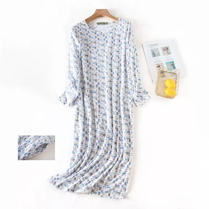 Long shirt nighty sales