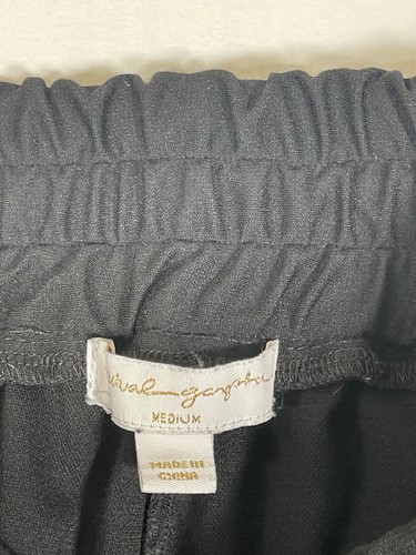 Pantalones deportivos Spiritual Gangster para mujer talla mediana pierna interior cremallera negros - Imagen 4 de 16