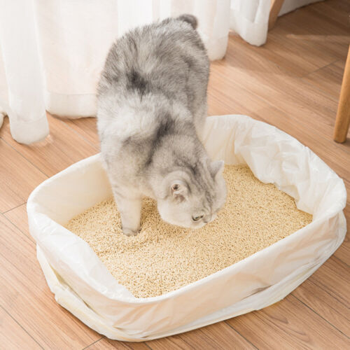 20PCS Dog Waste Bags Sturdy Cat Poop Bag Cat Litter Liners Litter Pan Bags - Picture 8 of 12