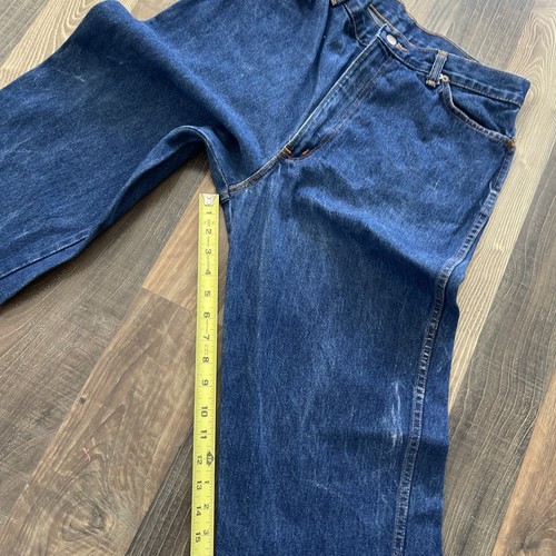 H.I.S Chic Jeans Women size 16 Dark Wash 80s USA W29 L34 - Picture 10 of 14