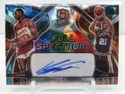 DOMINIQUE WILKINS 2021-22 SPECTRA FULL SPECTRUM AUTOGRAPH AUTO! #19/49!