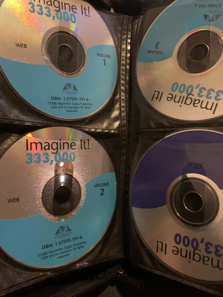 Macmillan Imagine It 333,000, 26 CDs Fonts Vectors Photos Bitmaps Web for Window - Image 2 of 4