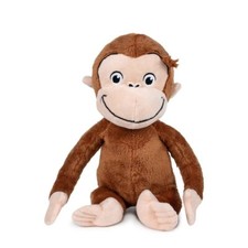 CURIOSO COME GEORGE PELUCHE CIRCA 25 CM DA SEDUTA - ORIGINALE