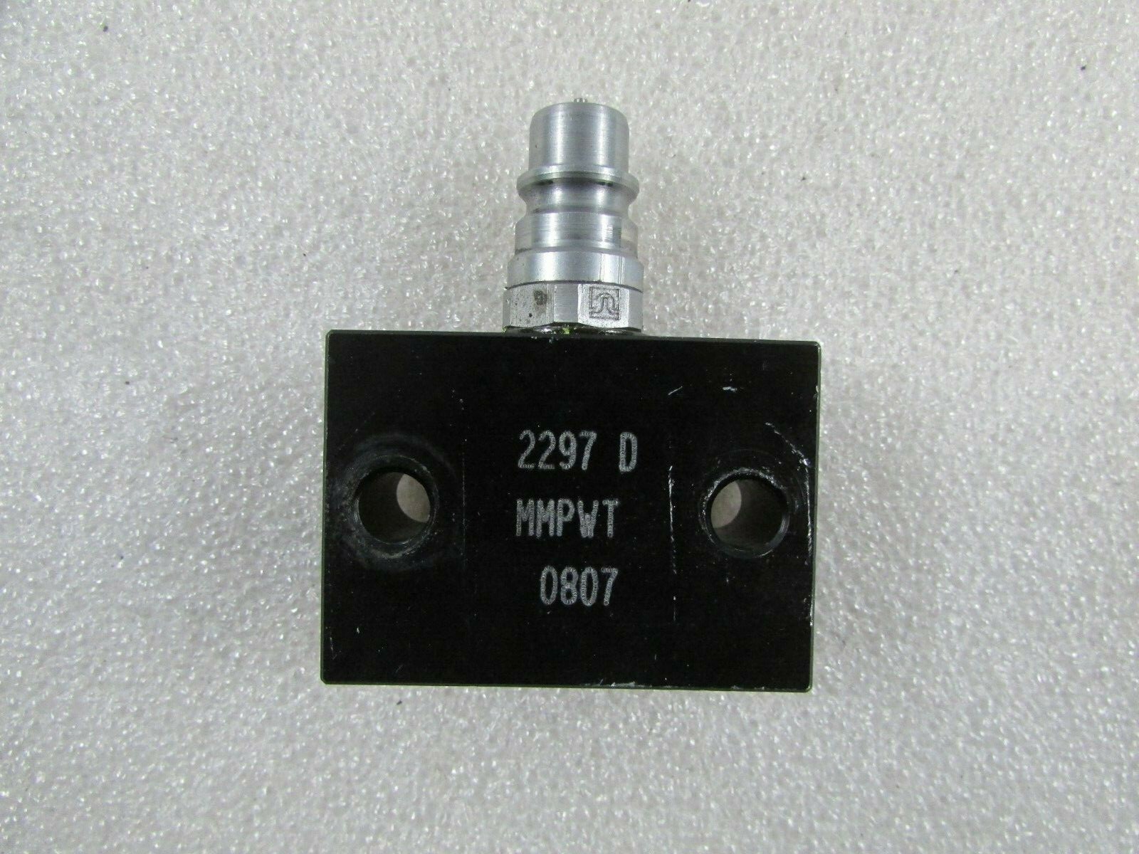 Ferrari 599 GTB, Transmission Line Quick Disconnect, Used, P/N 248333