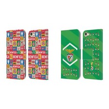OFFICIAL S.L. BENFICA GRAPHICS LEATHER BOOK CASE FOR APPLE iPOD TOUCH MP3
