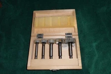 Vintage  CRAFTSMAN Forstner Drill Bit 5 Piece Set  3/4"to 1 3/8" New Open box