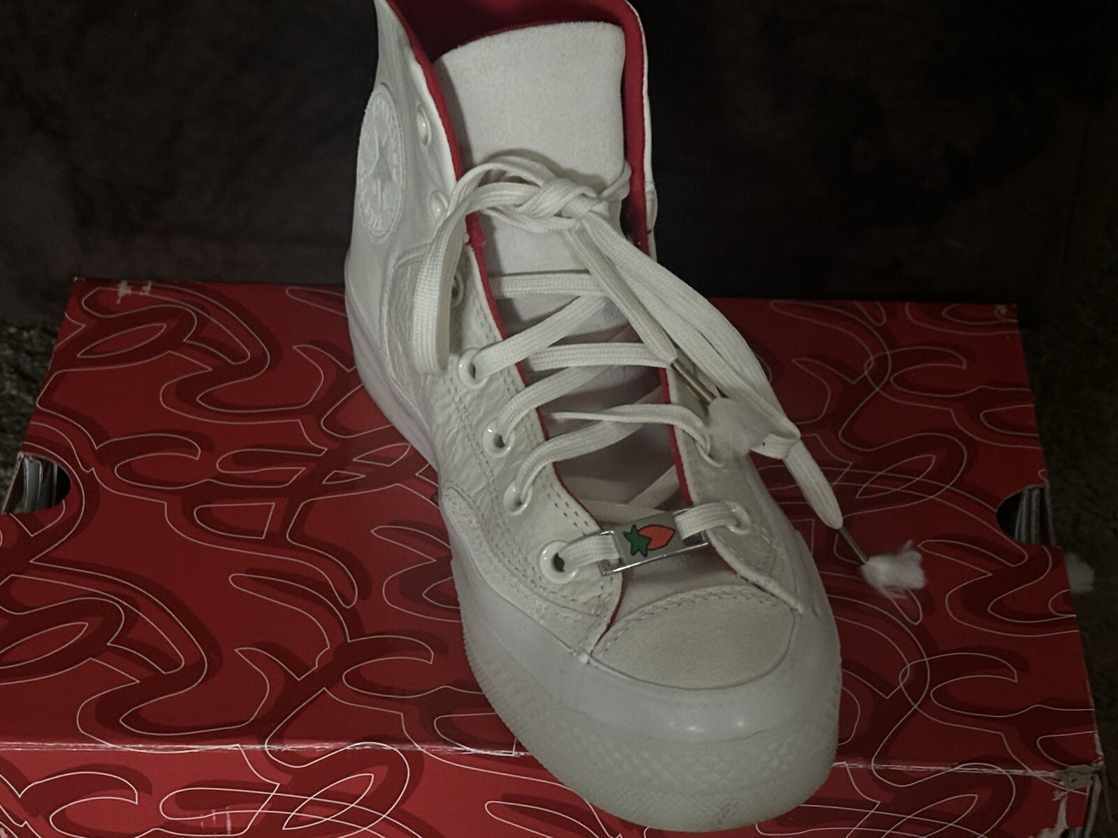 Leather Converse - image 1