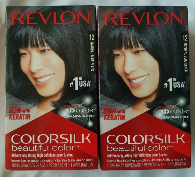 Revlon Colorsilk Beautiful Color Permanent Hair Dye #12 ...