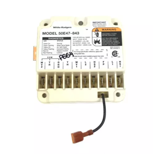 White Rodgers 50E47-843 Universal HSI Ignition Furnace Control Module "E" #P664