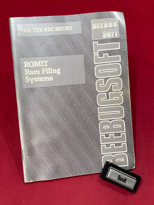 ROMIT RAM Filing System BEEBUGSOFT for the Acorn BBC B Microcomputer