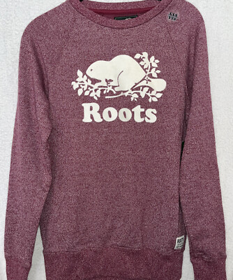 Roots Canada Amy Boyfriend Crew Neck Sweater XXS