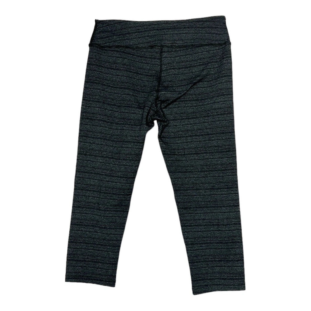 beyond-yoga striped crop gym athleisure leggings