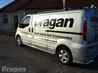 Seitenleisten FüR Vauxhall Opel Vivaro 2002-2014 Swb Edelstahl ZubehöR