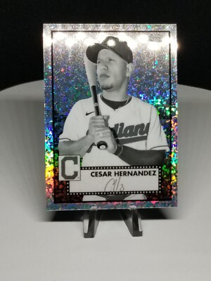 2021 Topps Chrome Platinum Anniversary CESAR HERNANDEZ Mini
