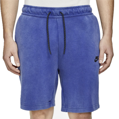 men's washed shorts nike sportswear tech fleece