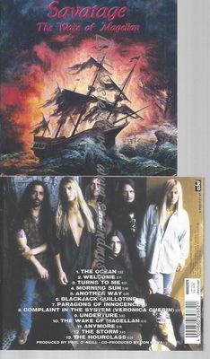 CD--SAVATAGE--THE WAKE OF MAGELLAN