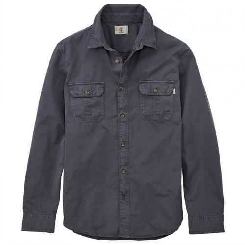 NUEVO CON ETIQUETAS Camisa Timberland Peabody River Carga Manga Larga Para Hombre A1I7K Sólida Precio de venta sugerido por el fabricante 88 USD - Imagen 17 de 23