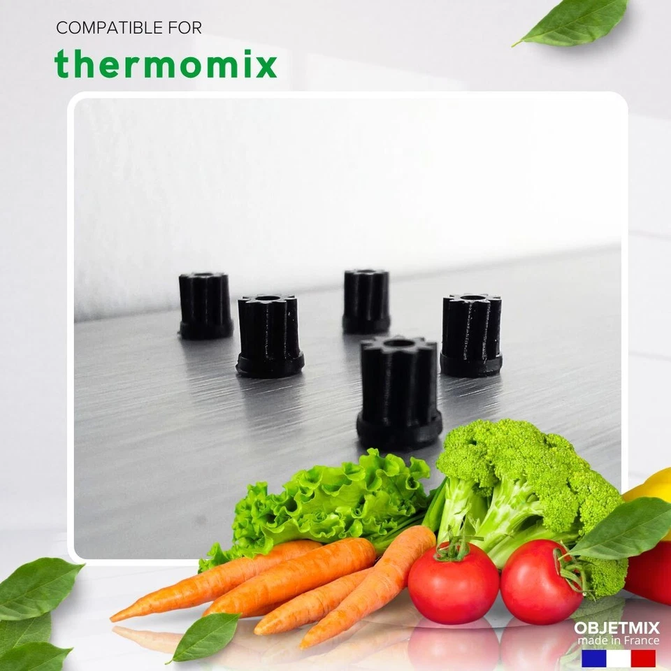 Lot 2 Gear Sprockets for Thermomix TM5 TM6 Premium Quality Manufacture Fr - Image 3 of 4