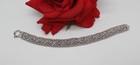 Sterling Silver Unique Italy Byzantine 21.2g Bracelet Cat Rescue