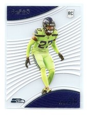 2022 Chronicles Football #CVR-22 Tariq Woolen RC Clear Vision Rookies Seattle