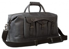 Uberbag Gobi graphitgrau/schwarz Echtleder Re...