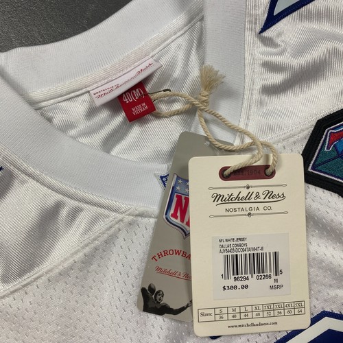 100% Authentic Troy Aikman Mitchell & Ness 1994 Cowboys Jersey Size 40 M Mens - Picture 2 of 6