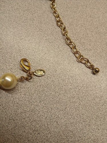 Joan Rivers Beautiful 33" Individually Knotted Faux Pearl Necklace Cream - Picture 2 of 5