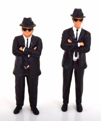 1:18 KK-Scale Figuren Set Jake and Elwood