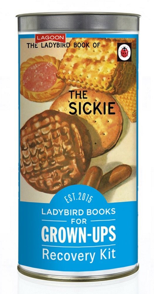 THE SICKIE RECOVERY KIT LADYBIRD BOOKS FOR GROWN UPS HANGOVER SECRET SANTA GIFT