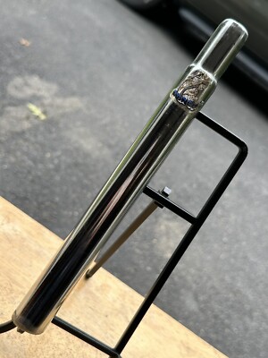 1992 Mongoose Menace Seatpost BMX Taper Chrome Steel. (Shortened-See Pics)