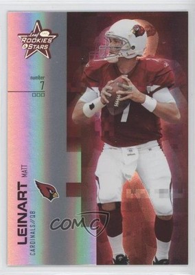 2007 Leaf Rookies & Stars Longevity Parallel Holofoil 97/99 Matt Leinart #39 0f6