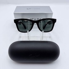 Ray-Ban Stories Wayfarer Shiny Black Standard RW4004 601/71 AI Smart Glasses